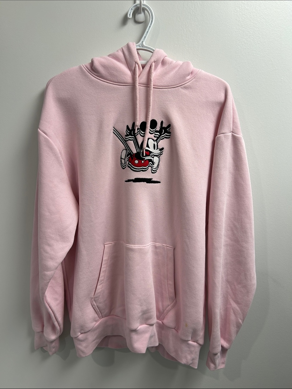 Men’s H&M x Disney Light Pink Graphic Pullover Hoodie